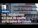 La chorale A bout de souffle met une ambiance de folie au Colisée de Roubaix