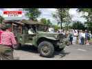 VIDÉO. Les véhicules militaires arrivent à la petite Chapelle à Mortain-Bocage