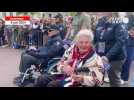 Vidéo. 80e anniversaire du Débarquement: les vétérans sont arrivés sur la place de Carentan