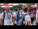 VIDÉO. RC Vannes - FC Grenoble : Ferveur incroyable à Toulouse à l'arrivée des Vannetais au stade