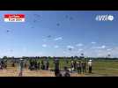 VIDÉO. 80 ans du Débarquement : les parachutistes à la Fière livrent un spectacle époustouflant