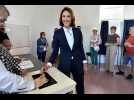 VIDÉO. Élections européennes : Valérie Hayer a voté à Laval