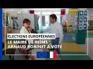 Européennes 2024 : le maire de Reims Arnaud Robinet a voté