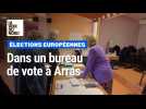Elections européennes : dans un bureau de vote à Arras