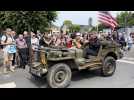 VIDÉO. Une jeep de 1944 ouvre la parade d'Arnage dans la course
