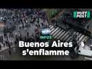 À Buenos Aires, des députés blessés lors d'une impressionnante manifestation anti-Milei