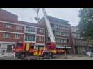 A Dieppe, les pompiers sauvent un goéland pris au piège