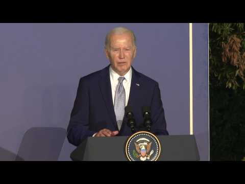 'Hamas remains biggest hang-up', says Biden during presser in Italy