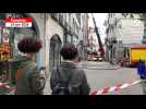 VIDÉO. À Nantes, les commerces de la rue Boileau restent inaccessibles après l'incendie