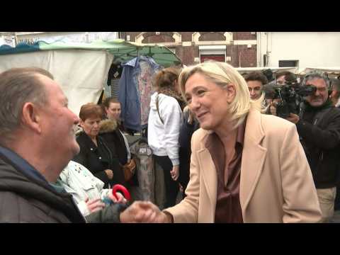 Legislative elections: Le Pen on the campaign trail in northern France