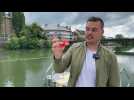 Boris Ravignon plonge dans la Meuse