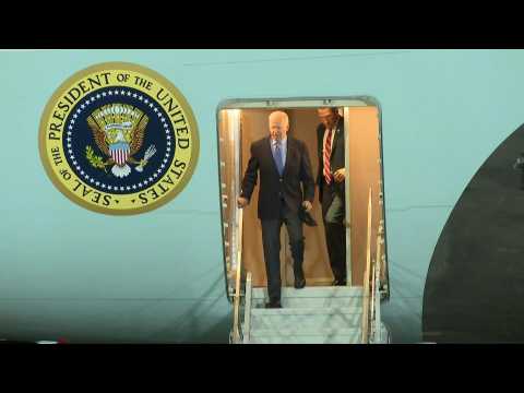Biden arrives in Italy for G7 summit