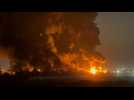 Fire rages at oil refinery in Iraqi Kurdistan