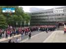 VIDEO. Une banderole « le fascisme, c'est la guerre » déployée à Nantes