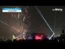 VIDÉO. 24H du Mans : sous la pluie et sans drones, le feu d'artifices éclaire la nuit