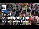 La marche des fiertés à Lille, record de participation