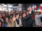 European elections: jubilation at the far-right National Rally HQ in Paris
