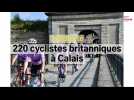 Calais : 220 cyclistes amateurs réalisent un Paris-Londre
