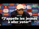 Kylian Mbappé appelle à « aller voter » face aux « extrêmes aux portes du pouvoir »