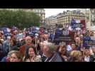 Viol à Courbevoie: rassemblement contre l'antisémitisme à Paris