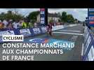 Constance Marchand aux Championnats de France de cyclisme