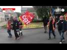 VIDÉO. À Guingamp, 300 personnes défilent avec l'intersyndicale contre le Rassemblement national