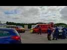 Une femme décède percutée par un camion sur le parking du Carrefour de Landrethun-le-Nord