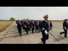 A Fréjus, les militaires de la DGA s'entraînent à défiler avant le 14 juillet à Paris