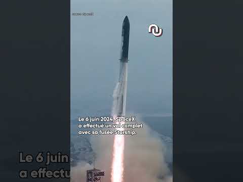 Les images INCROYABLES du décollage de Starship  #shorts