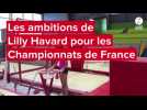 VIDÉO. Les ambitions de Lily Havard pour les championnats de France