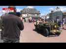 VIDÉO. 80e anniversaire du Débarquement : la foule à Périers pour le défilé de véhicules militaires