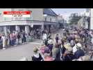 VIDÉO. 80 ans du Débarquement : 160 motos Harley défilent dans les rues de Sainte-Mère-Église
