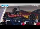 VIDÉO. Pesage des 24H du Mans : la Ferrari gagnante du centenaire sur le pont