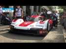 VIDÉO. 24H du Mans : une hypercar Porsche ouvre la deuxième journée de pesage