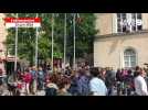 Vidéo. Manifestation contre l'extrême droite : les manifestants se rassemblent à Châteaubriant