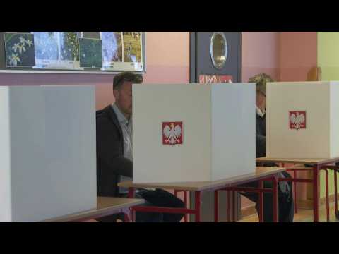 Polish voters cast ballots on last day of EU Parliament elections