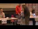 European elections: voters in Paris cast their ballots as polls open