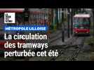 Métropole lilloise : une vingtaine de stations de tramway ne seront pas desservies cet été