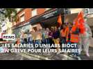 En grève, les salariés des laboratoires Unilabs BioCT rassemblés à Reims