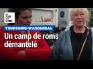 Tourcoing - Wasquehal : démantèlement d'un camp de Roms