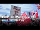 Plus de 11 000 Marseillais ont défilé contre l'extrême droite