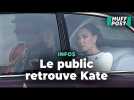 La princesse Kate apparaît pour la première fois en public depuis l'annonce de son cancer
