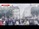 VIDÉO. À Nantes, premiers échanges tendus lors de la manifestation contre l'extrême droite