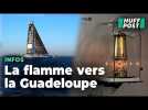 La flamme olympique s'élance vers la Guadeloupe