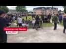 VIDÉO. 80 ans du Débarquement : à Carentan, les civils rassemblés pour la marche de l'Exode