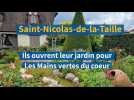 A Saint-Nicolas-de-la-Taille, Françoise et Alain Eude font visiter leur jardin pour les Mains vertes du coeur