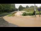 VIDÉO. Routes coupées, pluies diluviennes... De violentes inondations en Mayenne