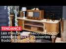 Les meubles de seconde main restaurés et valorisés aux Chinoiseries de Roda à Saint-Quentin