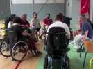 Rencontre avec le club Boccia 24.