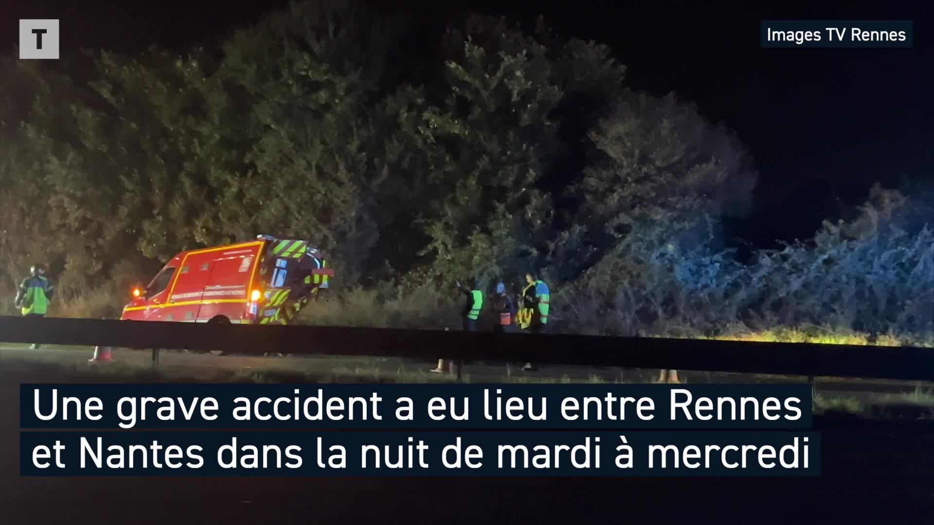 Des pompiers percutés par un véhicule près de la rocade de Rennes : ce qu'il s'est passé [Vidéo]